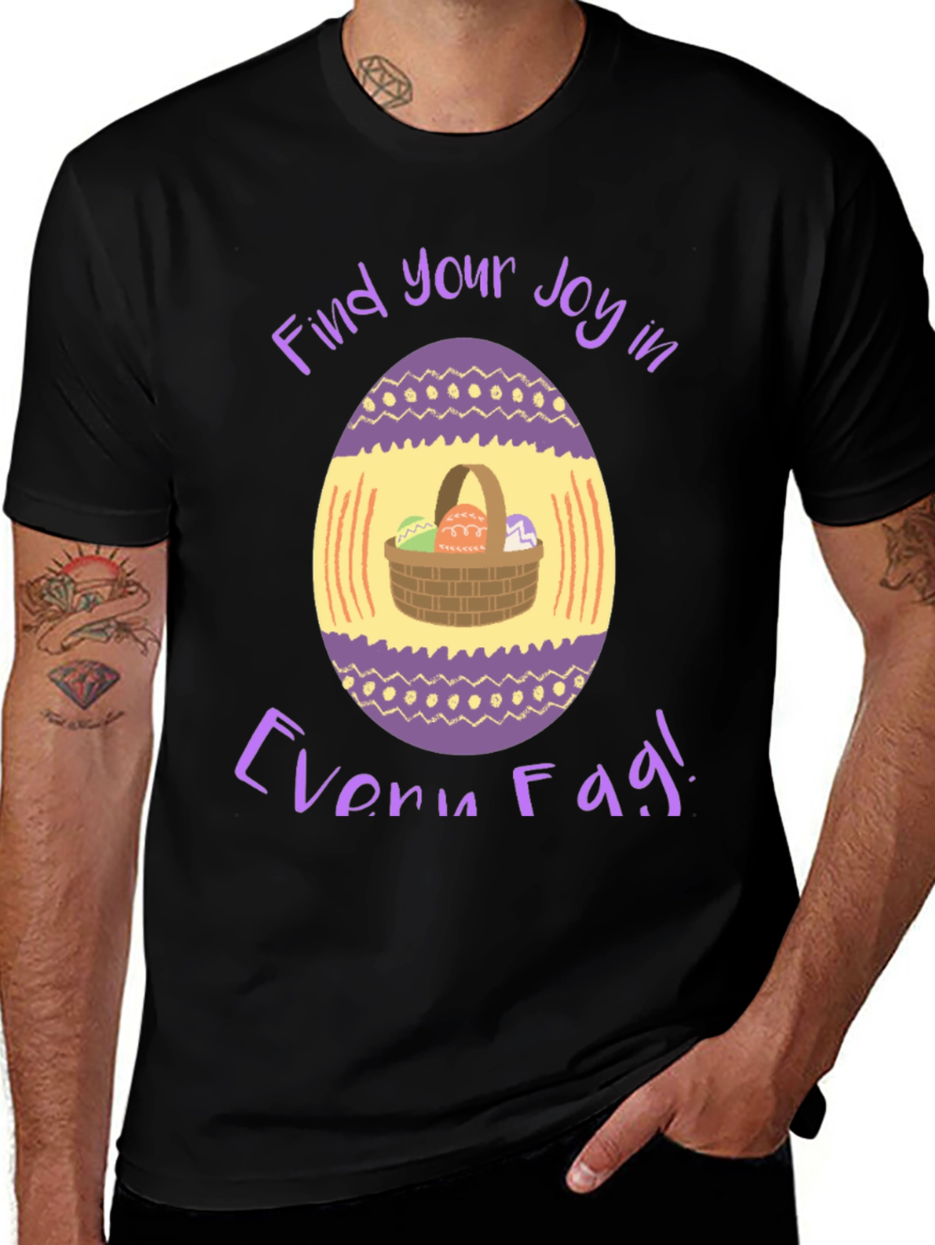 Camiseta Huevo de Pascua - Encuentra tu Alegría
