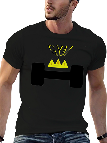 Camiseta Negra Gym King