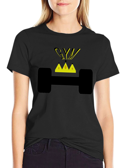 Camiseta Negra Gym King