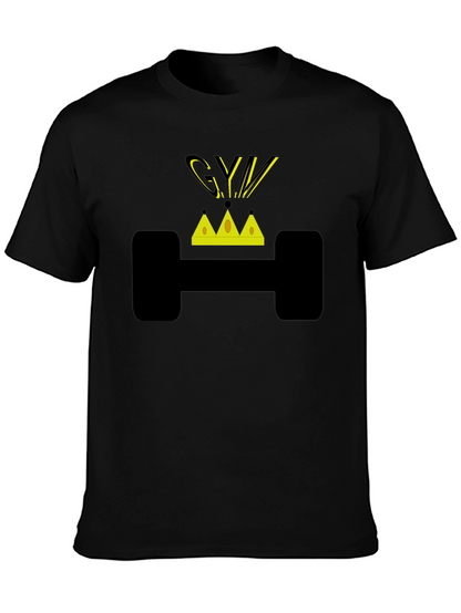 Camiseta Negra Gym King