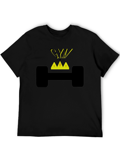 Camiseta Negra Gym King