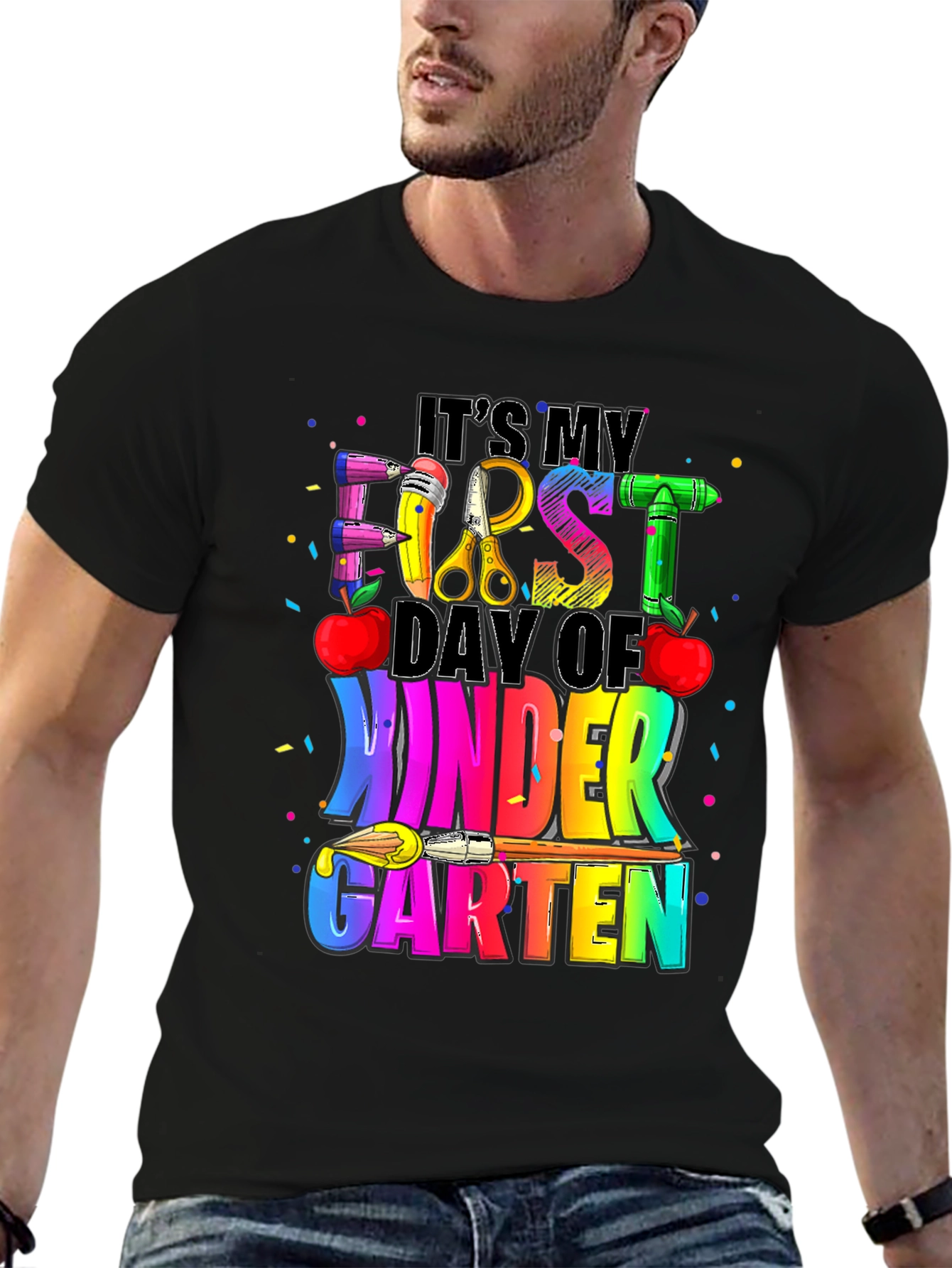 Camiseta Infantil Mi Primer Día de Kinder