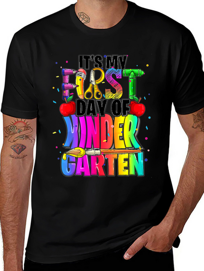Camiseta Infantil Mi Primer Día de Kinder