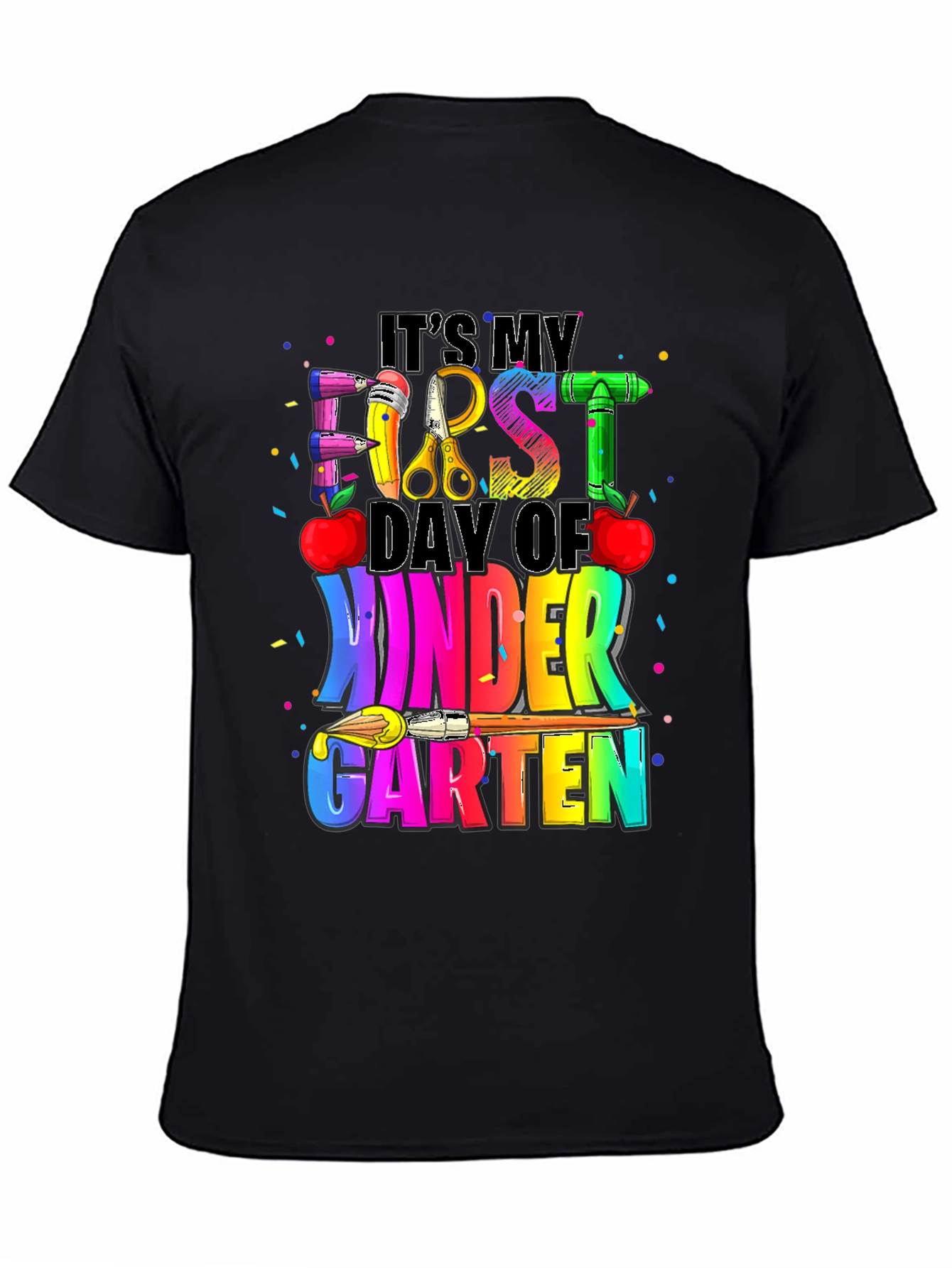 Camiseta Infantil Mi Primer Día de Kinder