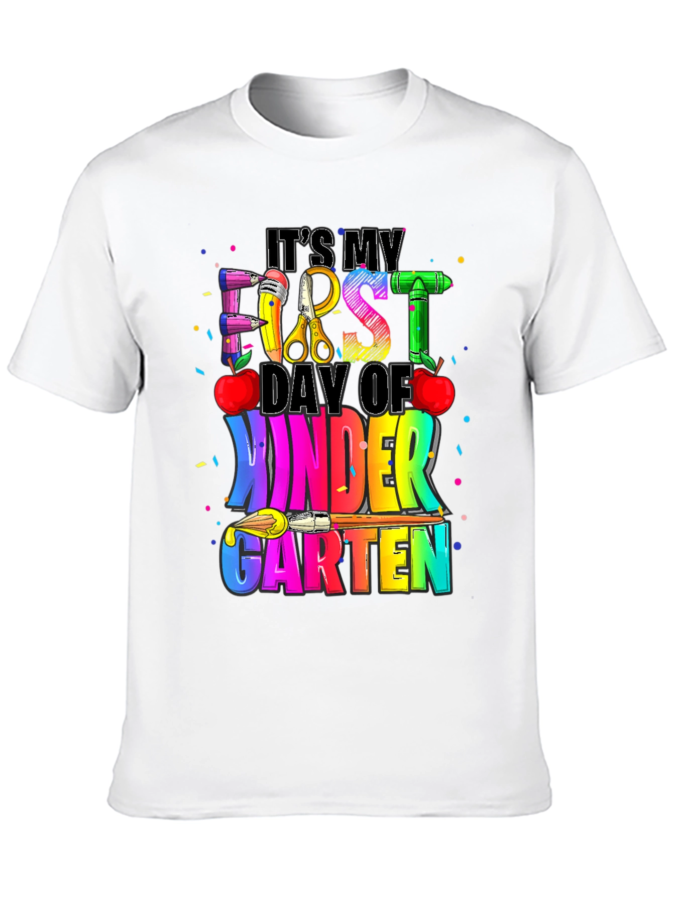 Camiseta Infantil Mi Primer Día de Kinder
