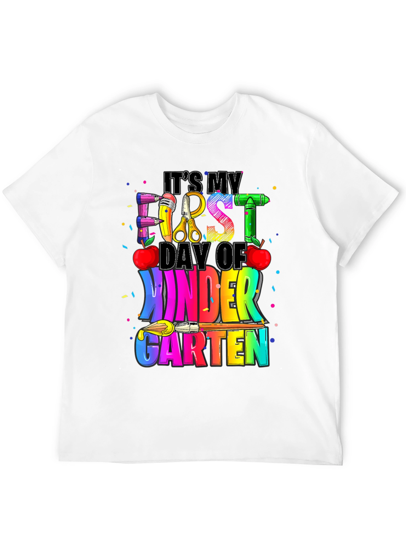 Camiseta Infantil Mi Primer Día de Kinder