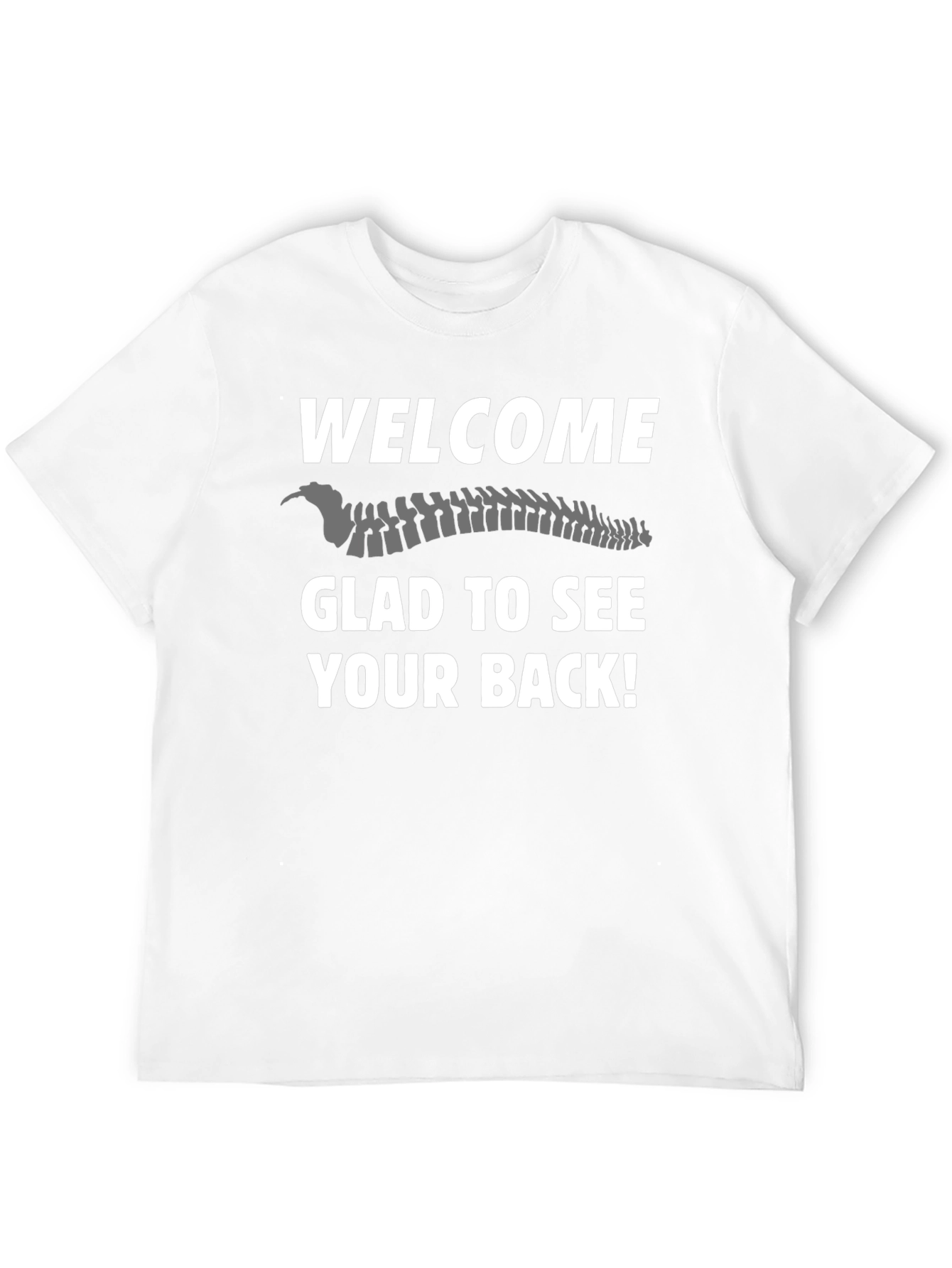 Camiseta Negra Bienvenida Espalda
