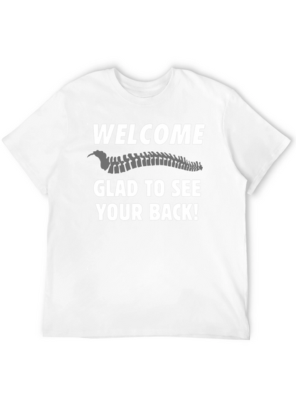 Camiseta Negra Bienvenida Espalda