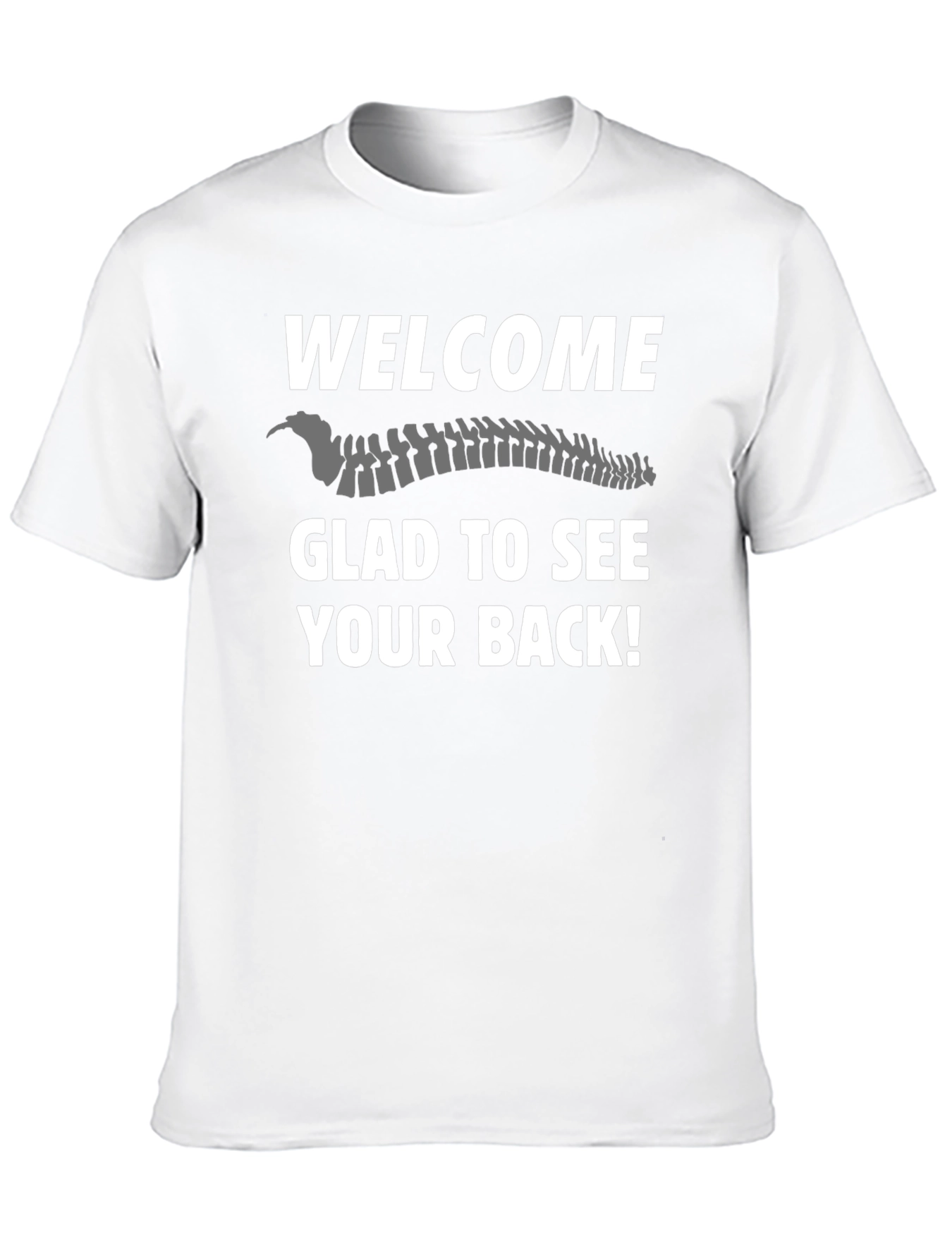 Camiseta Negra Bienvenida Espalda