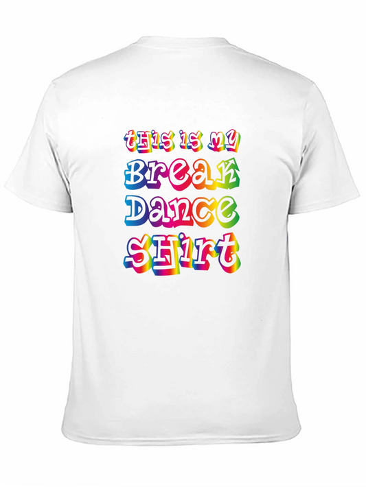 Camiseta Break Dance Colorida para Hombre