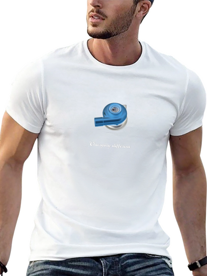Camiseta Negra con Diseño Divertido de Carga