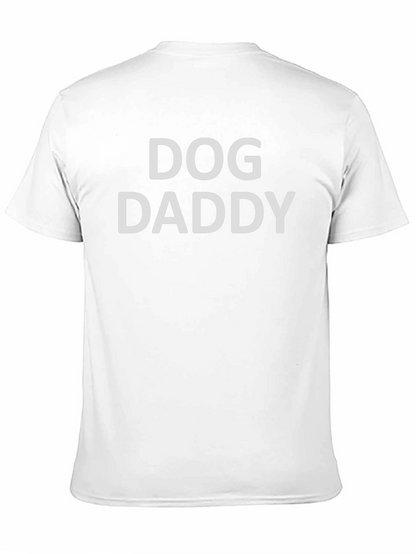 Camiseta Negra Dog Daddy para Amantes de los Perros