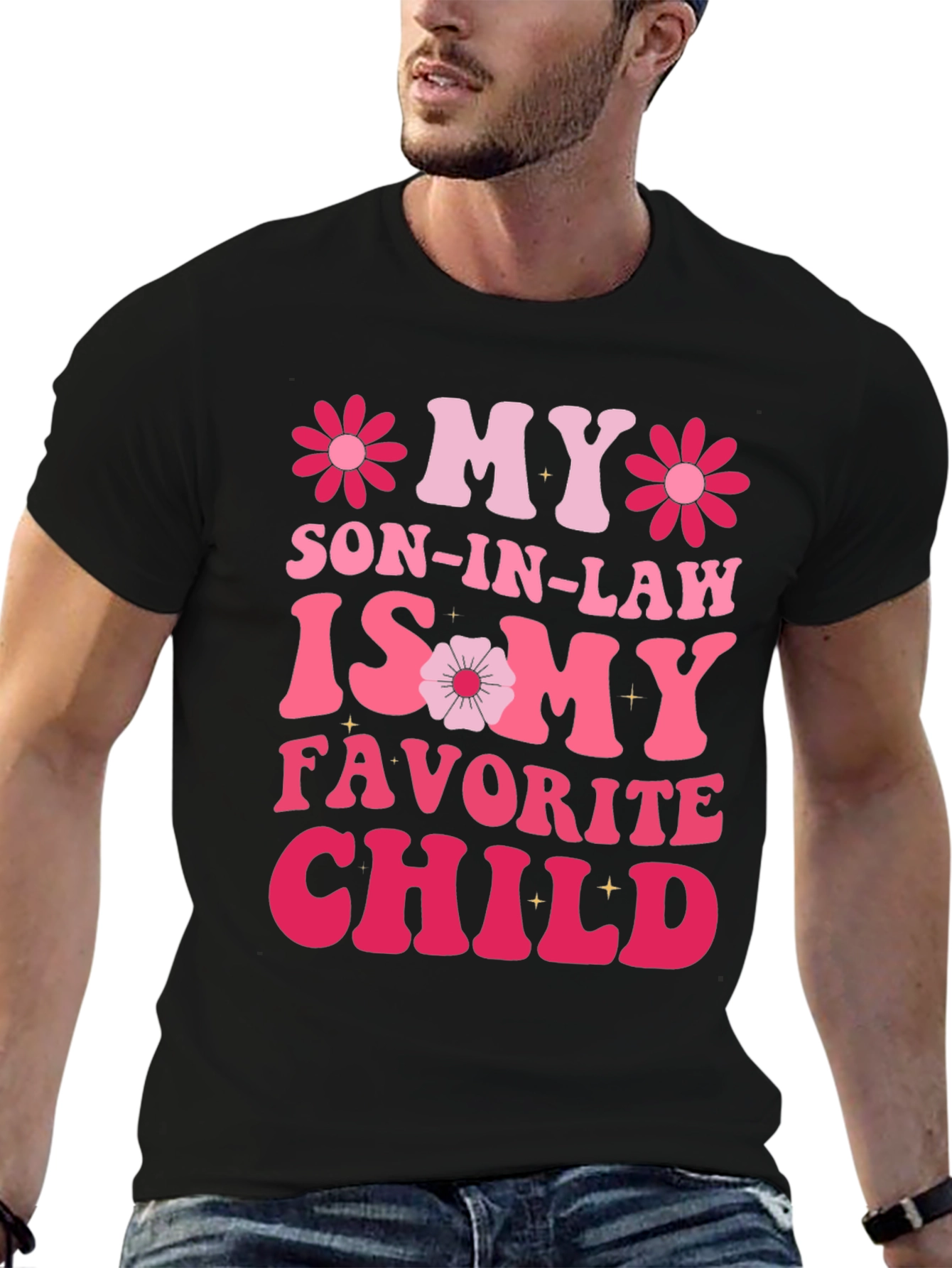 Camiseta divertida My Son-In-Law is My Favorite Child