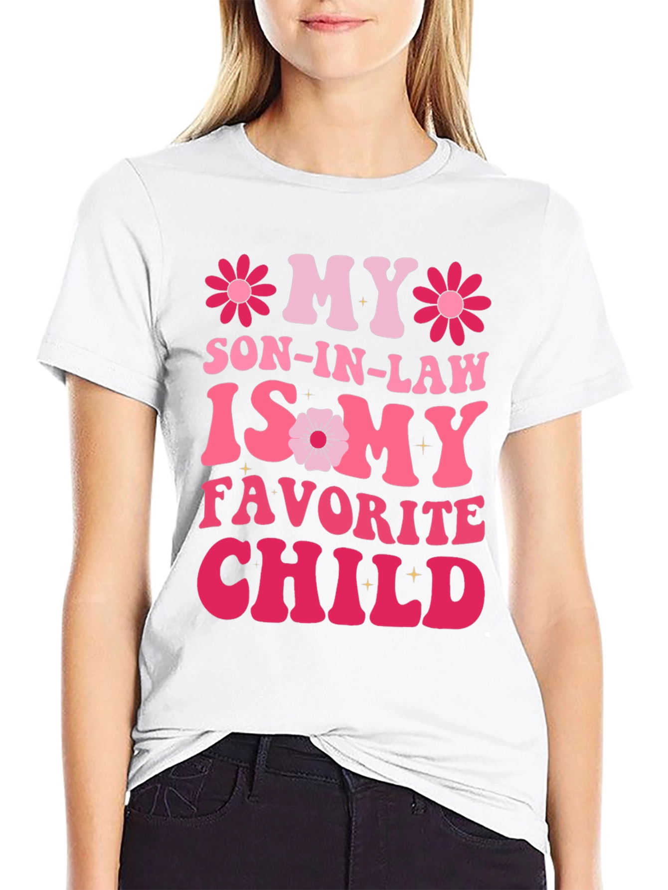 Camiseta divertida My Son-In-Law is My Favorite Child