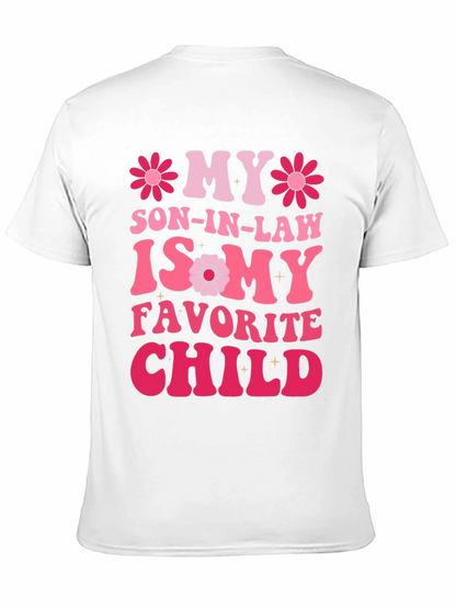 Camiseta divertida My Son-In-Law is My Favorite Child