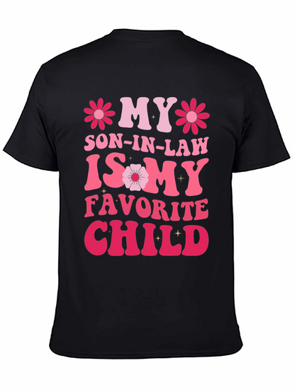 Camiseta divertida My Son-In-Law is My Favorite Child