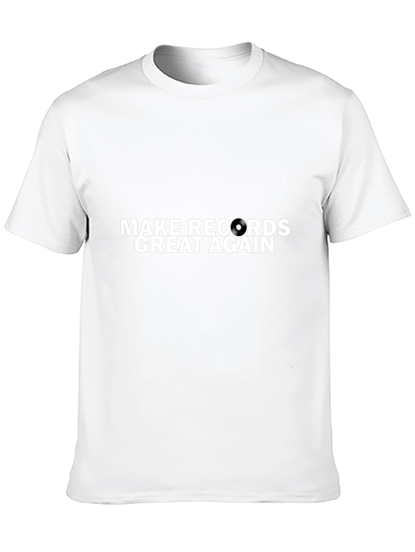 Camiseta Negra Make Records Great Again
