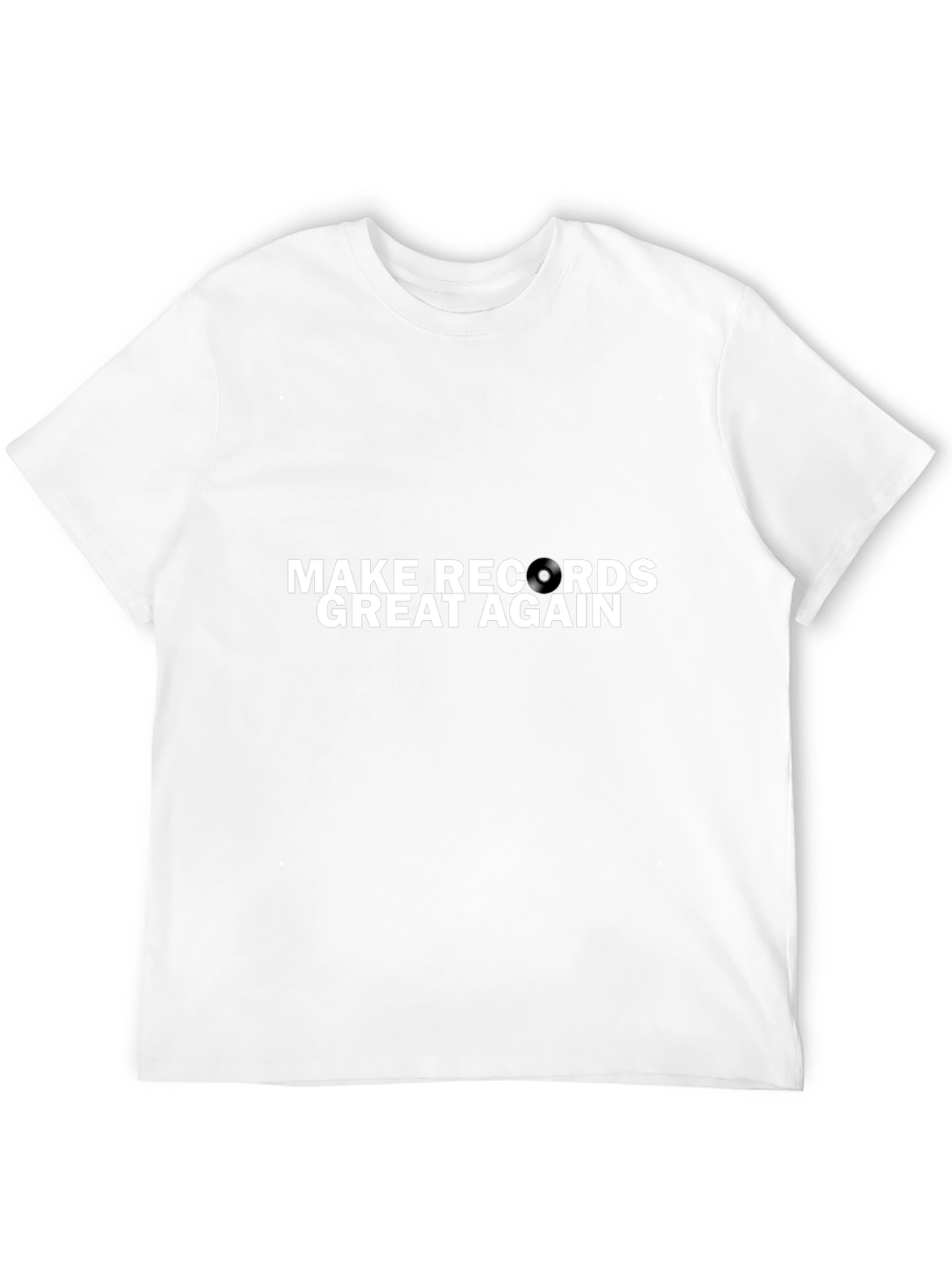 Camiseta Negra Make Records Great Again