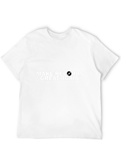Camiseta Negra Make Records Great Again