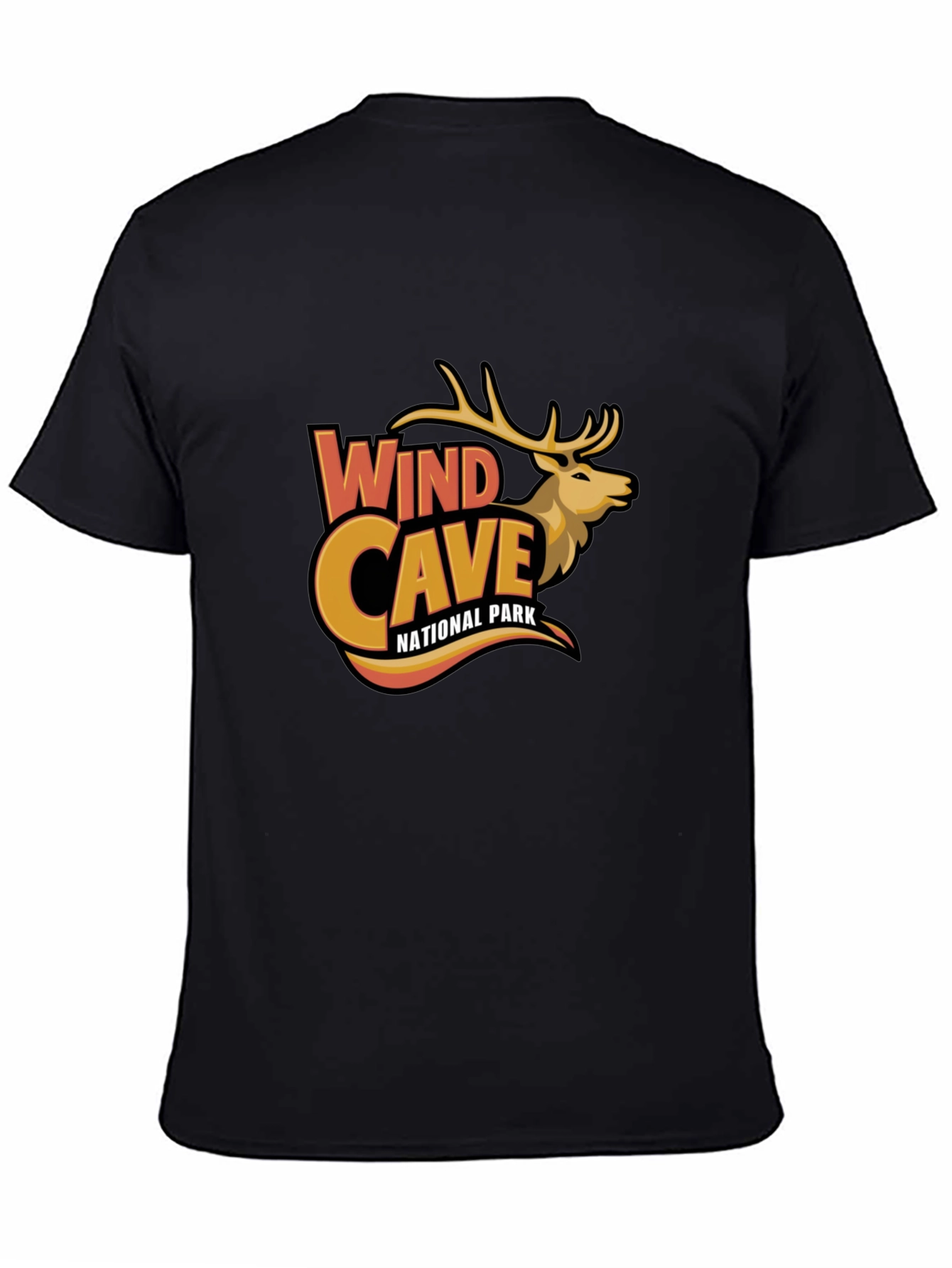 Camiseta Negra Wind Cave National Park
