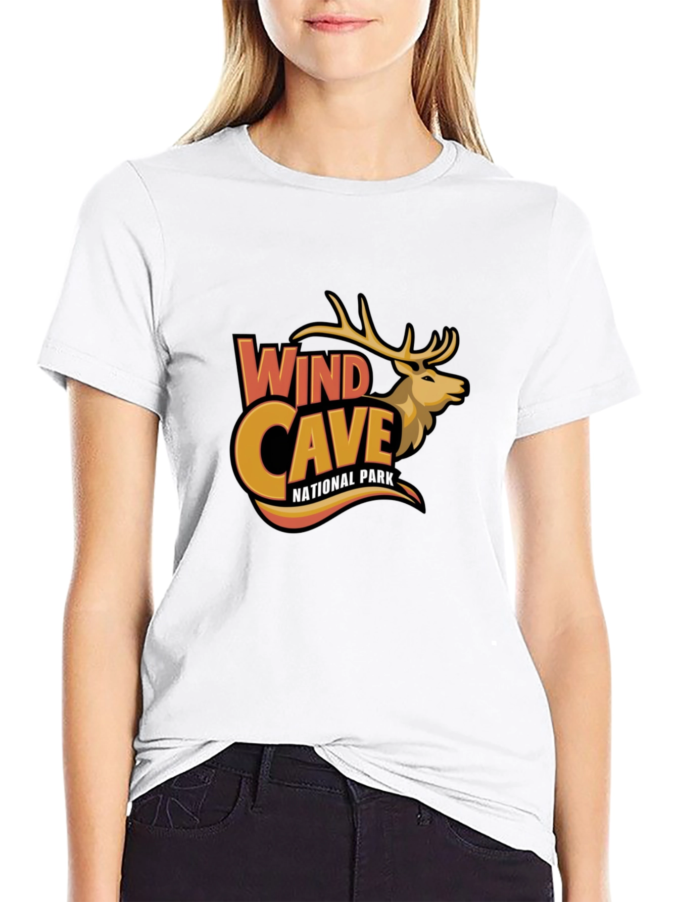 Camiseta Negra Wind Cave National Park