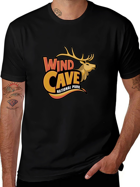 Camiseta Negra Wind Cave National Park
