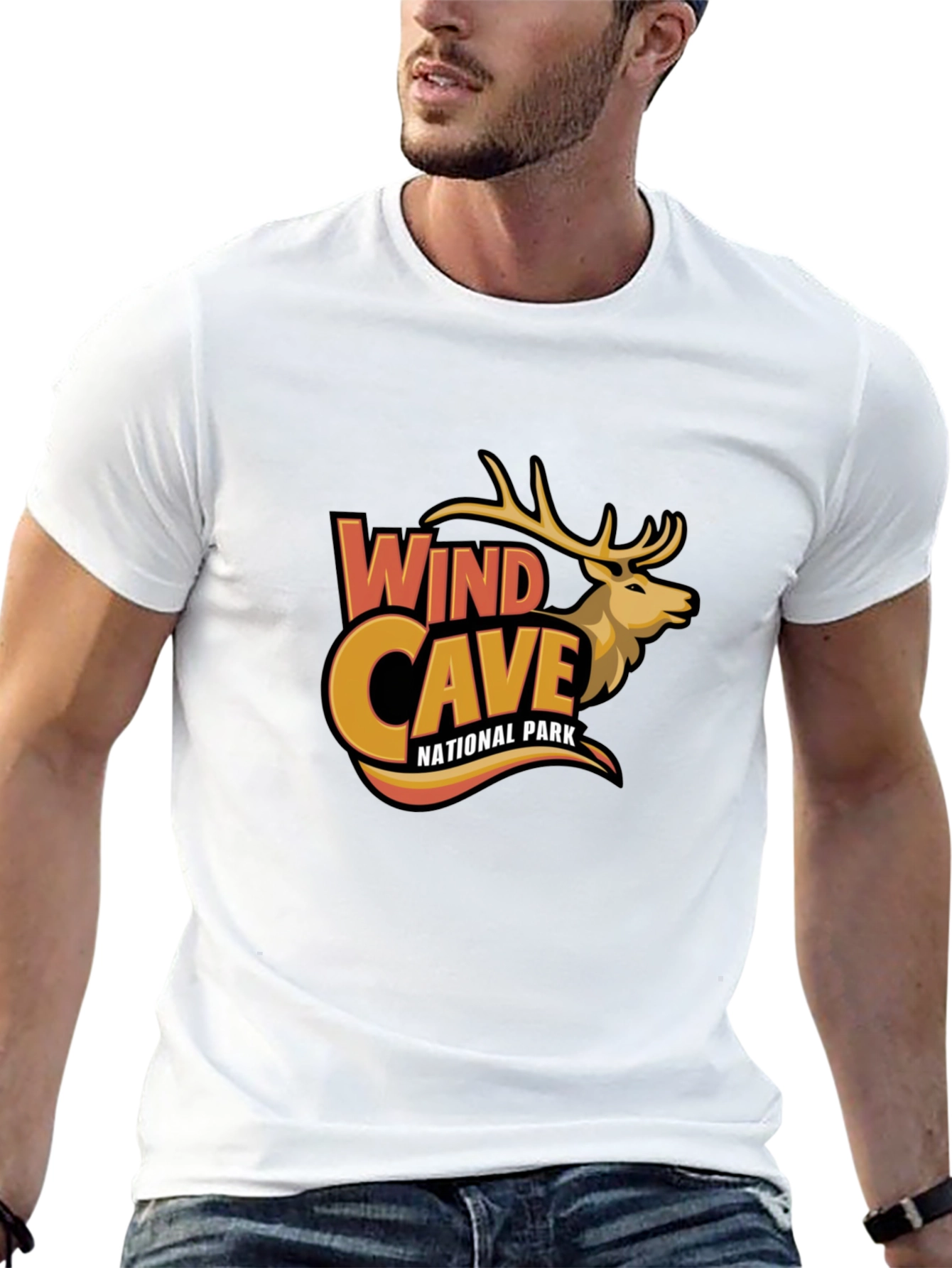 Camiseta Negra Wind Cave National Park