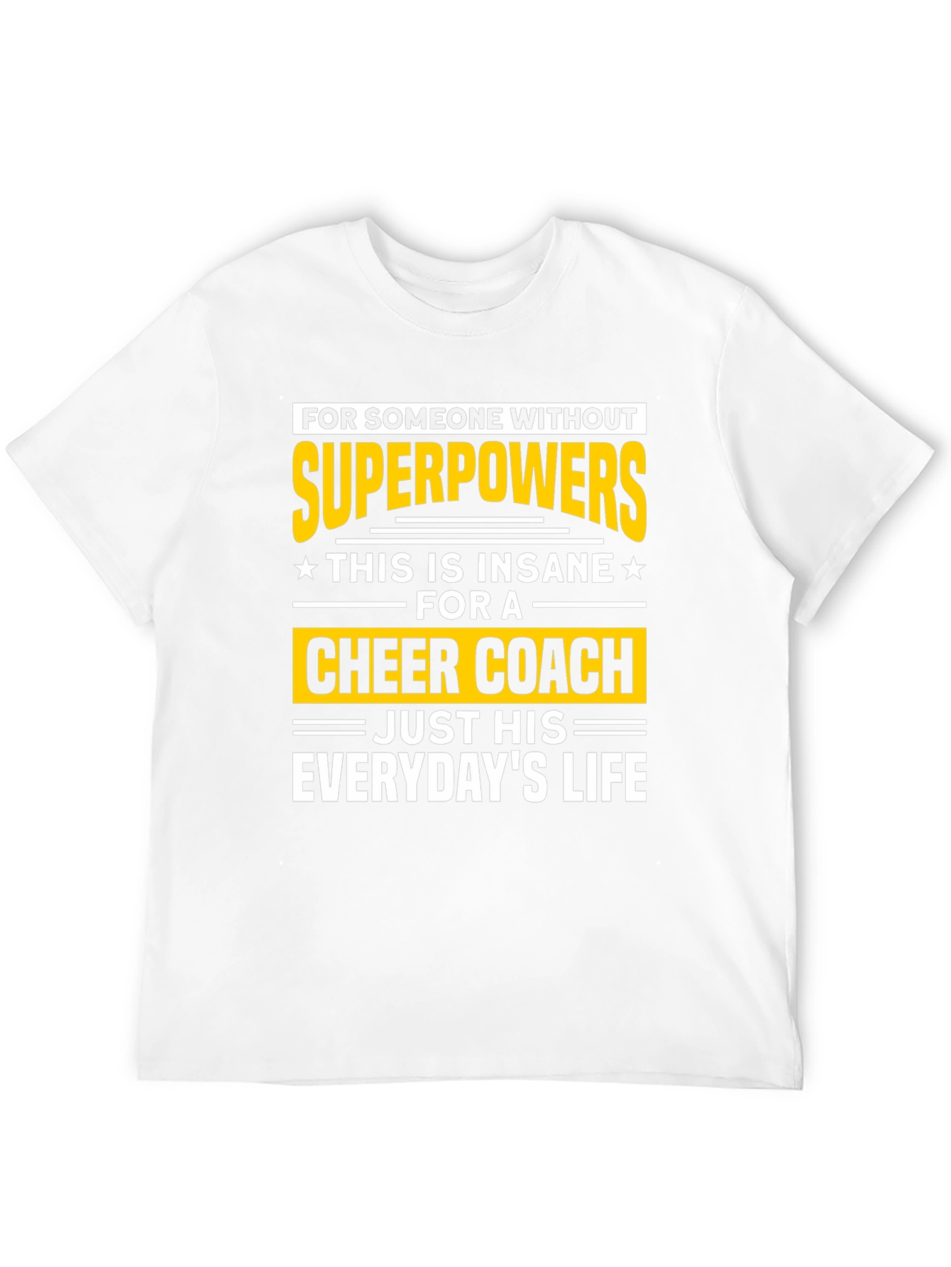 Camiseta Superpoderes de Entrenador - Regalo Único