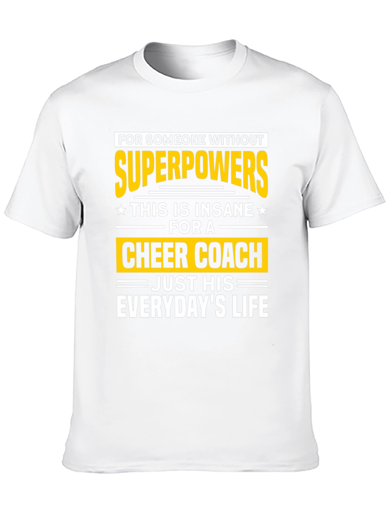 Camiseta Superpoderes de Entrenador - Regalo Único
