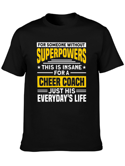 Camiseta Superpoderes de Entrenador - Regalo Único