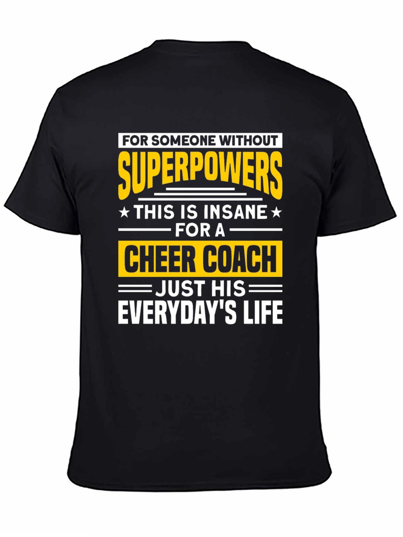 Camiseta Superpoderes de Entrenador - Regalo Único