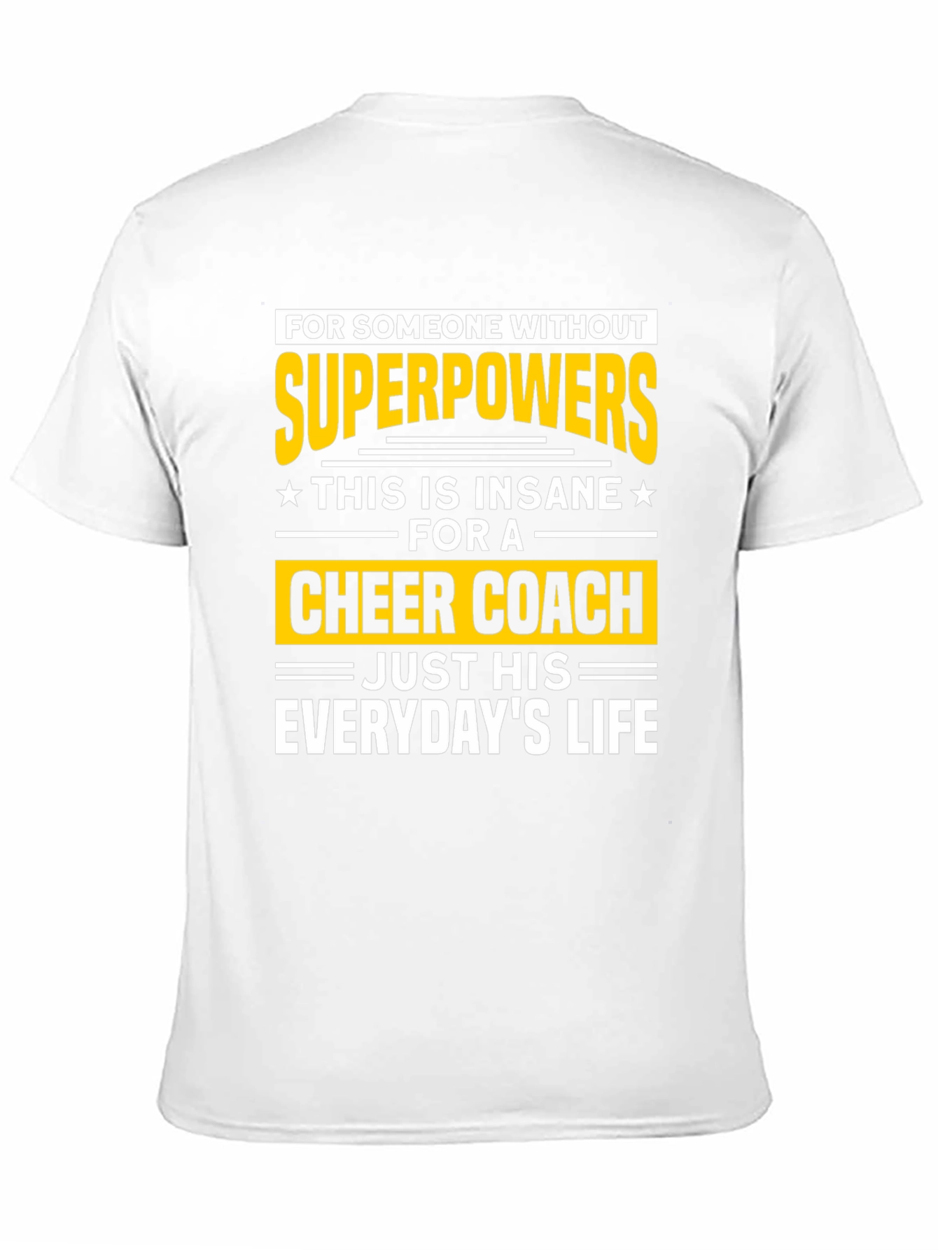 Camiseta Superpoderes de Entrenador - Regalo Único
