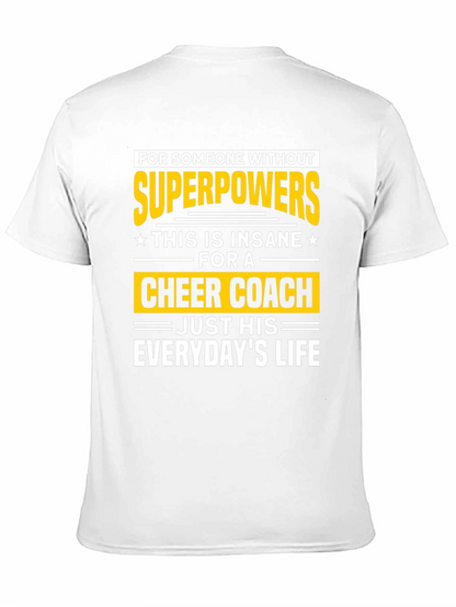 Camiseta Superpoderes de Entrenador - Regalo Único
