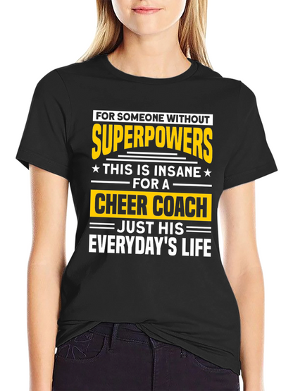 Camiseta Superpoderes de Entrenador - Regalo Único