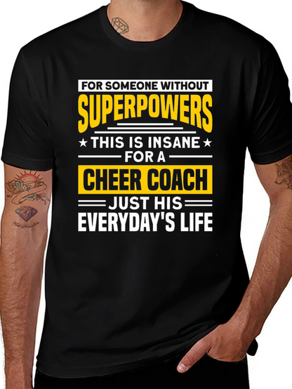 Camiseta Superpoderes de Entrenador - Regalo Único