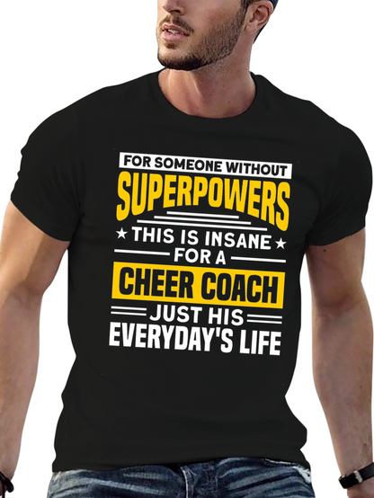 Camiseta Superpoderes de Entrenador - Regalo Único