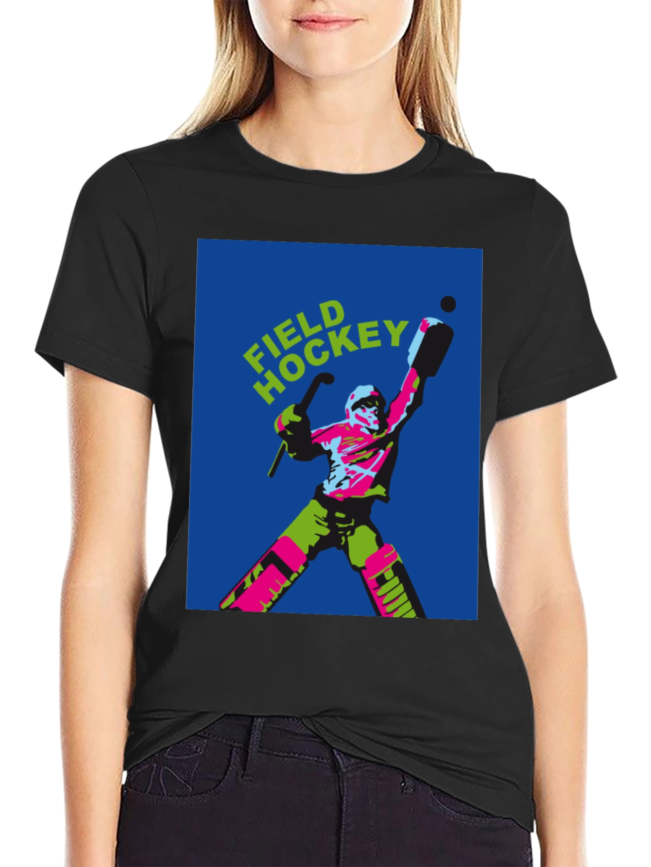 Camiseta de Hockey sobre Hierba con Diseño Llamativo