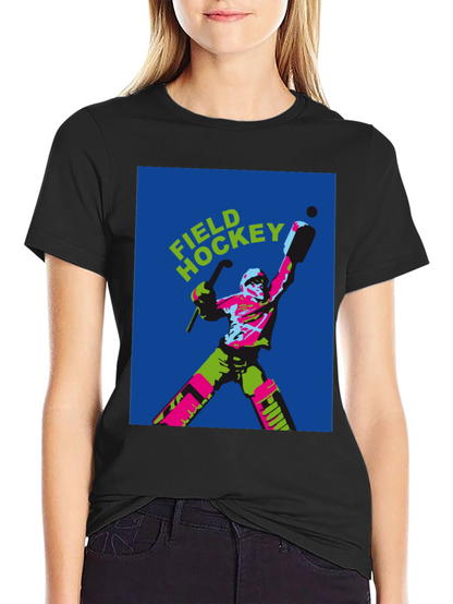 Camiseta de Hockey sobre Hierba con Diseño Llamativo