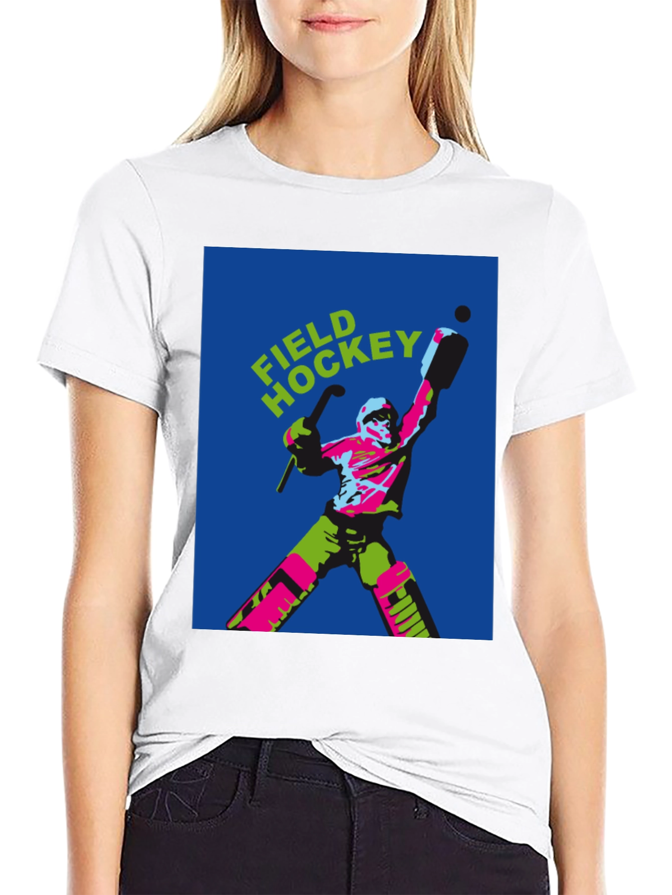 Camiseta de Hockey sobre Hierba con Diseño Llamativo