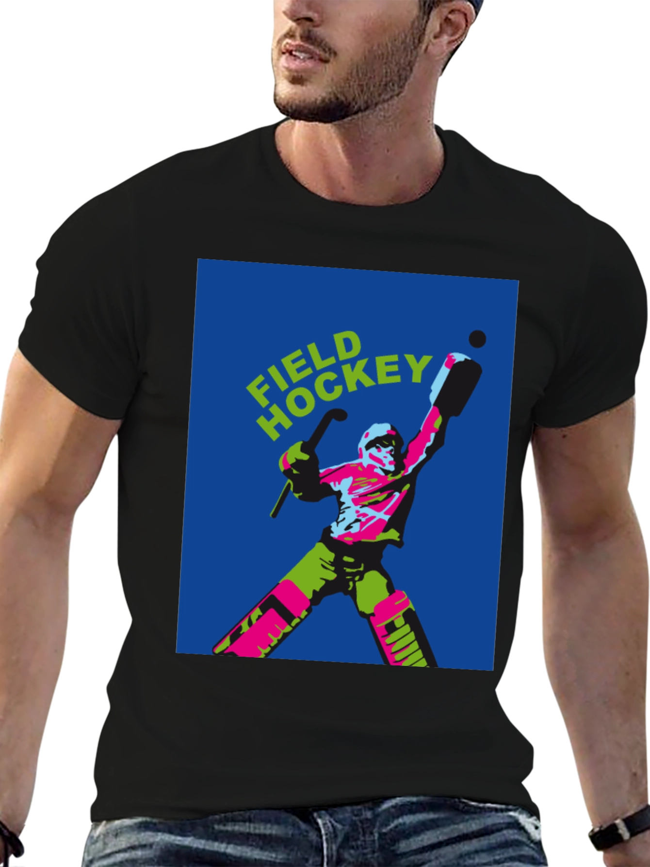 Camiseta de Hockey sobre Hierba con Diseño Llamativo