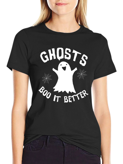 Camiseta Halloween Fantasmas: ¡Boo It Better!