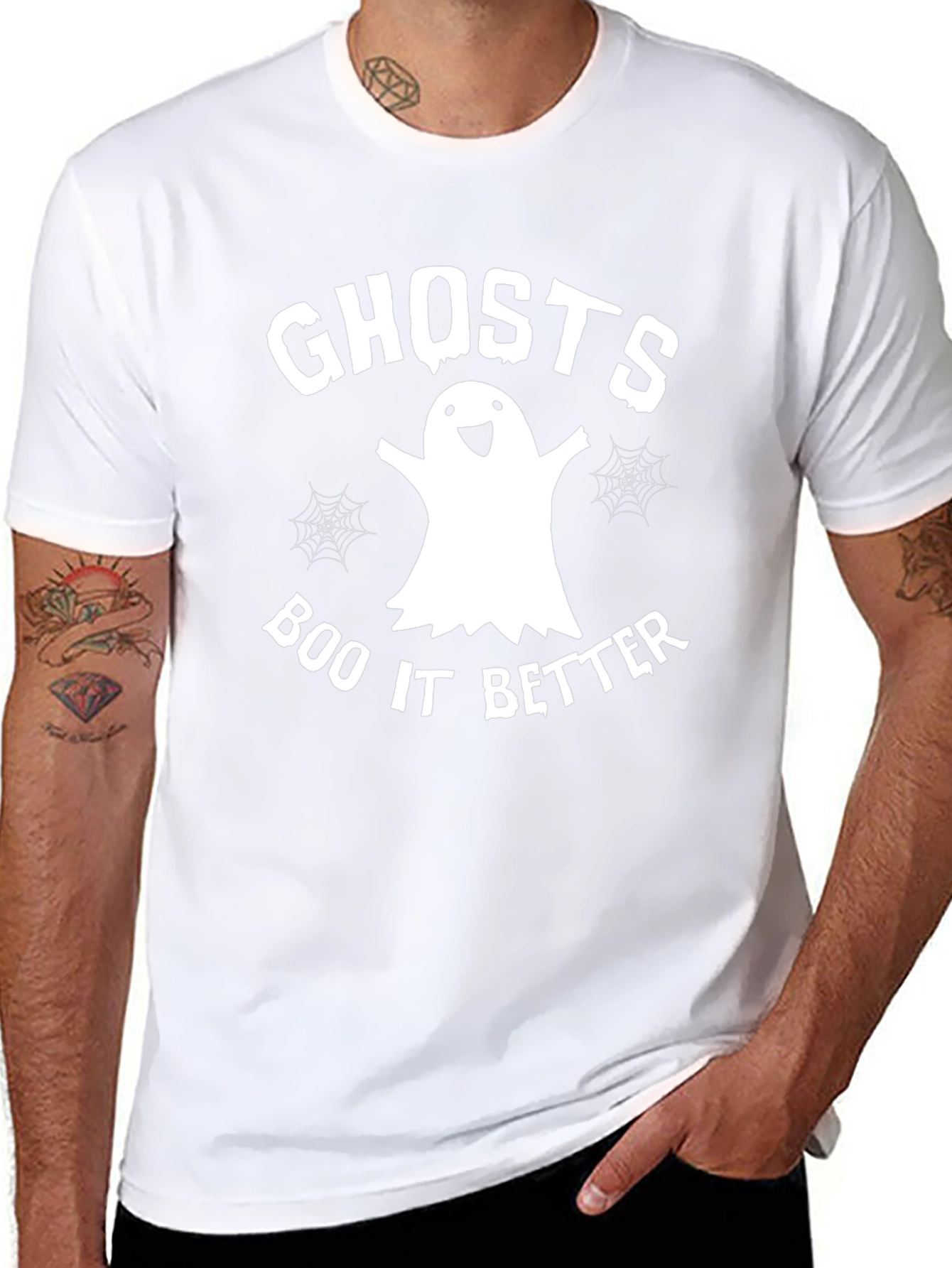 Camiseta Halloween Fantasmas: ¡Boo It Better!