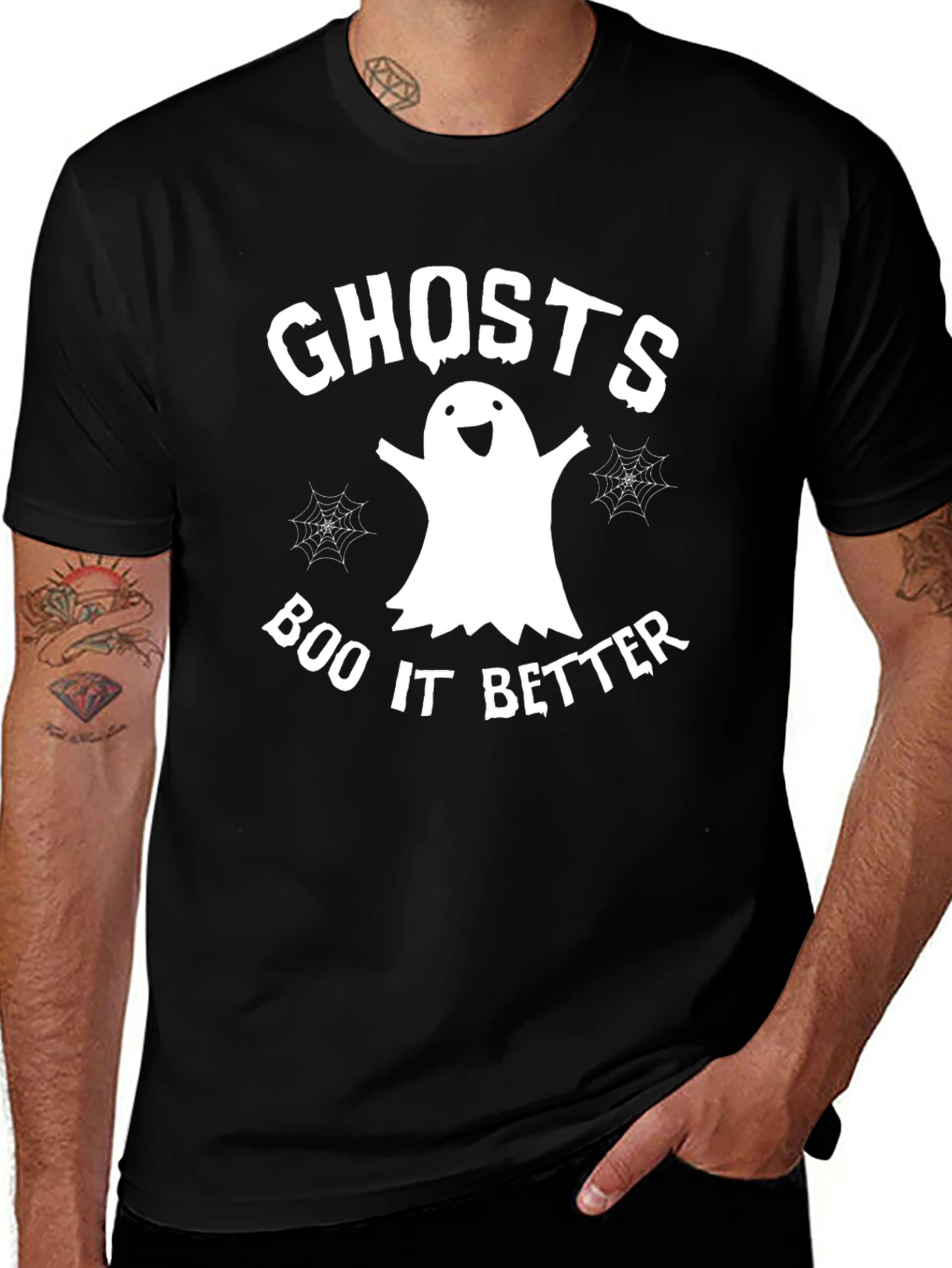 Camiseta Halloween Fantasmas: ¡Boo It Better!