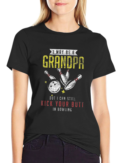 Camiseta Abuelo Bolos: Aún Puedo Ganarte