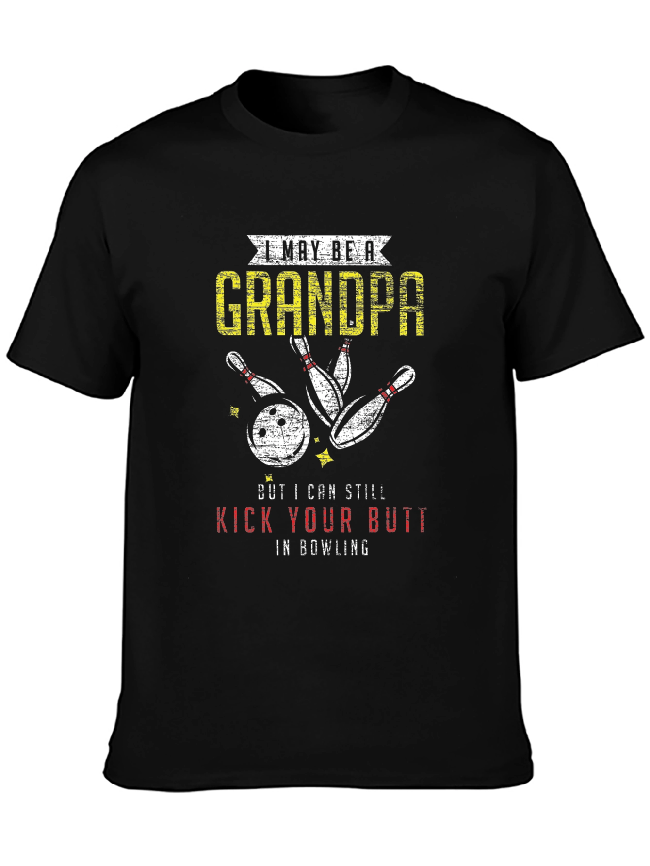 Camiseta Abuelo Bolos: Aún Puedo Ganarte