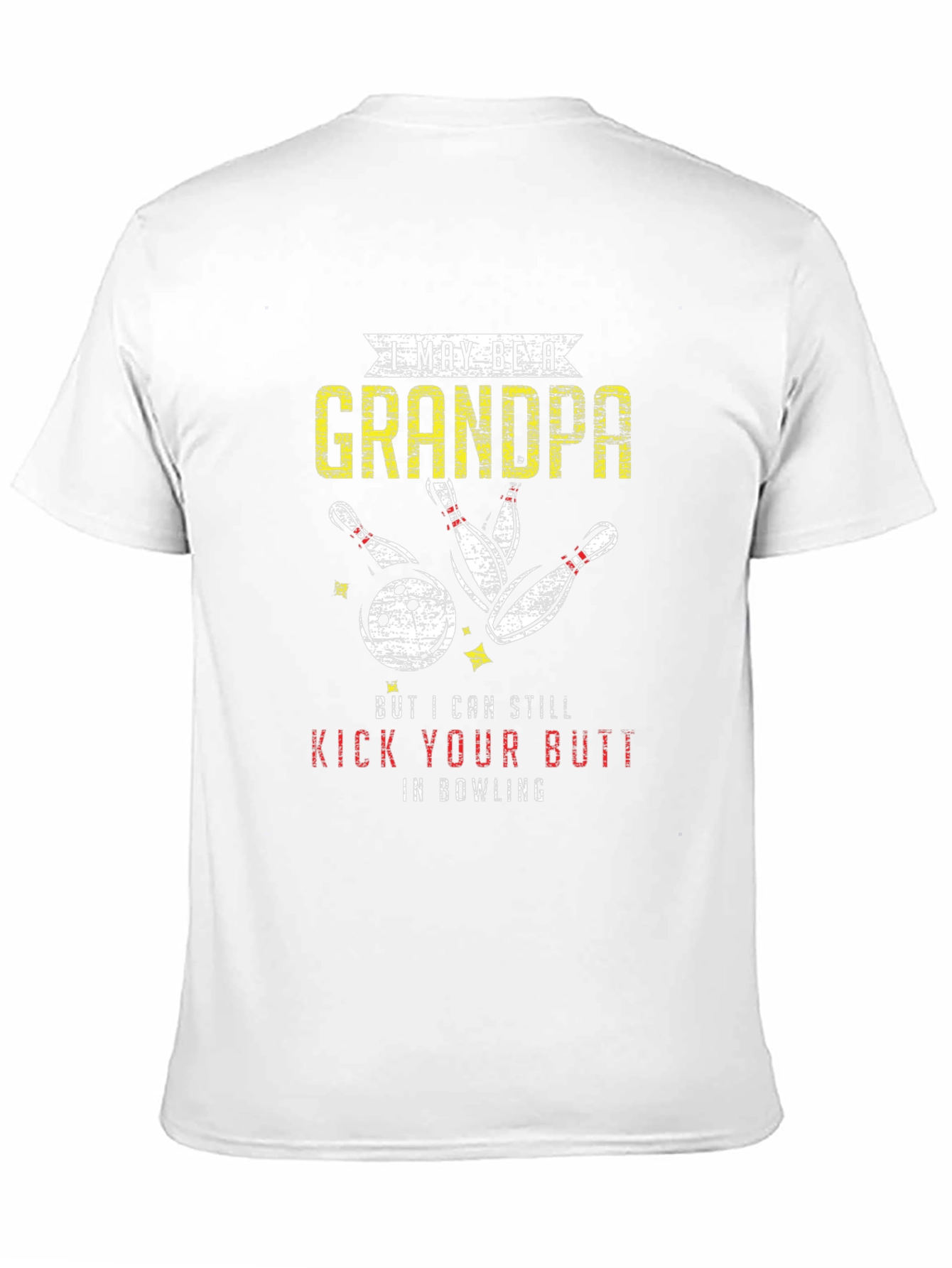 Camiseta Abuelo Bolos: Aún Puedo Ganarte