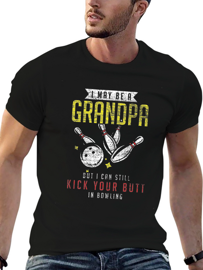 Camiseta Abuelo Bolos: Aún Puedo Ganarte