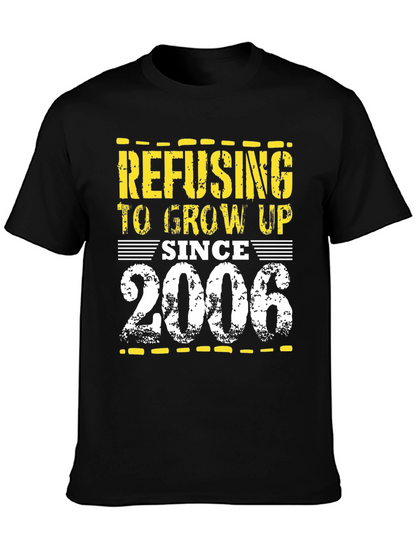 Camiseta Negra: Refusing to Grow Up Since 2006