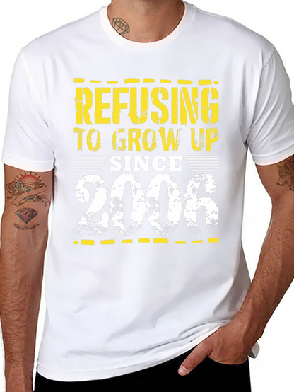 Camiseta Negra: Refusing to Grow Up Since 2006