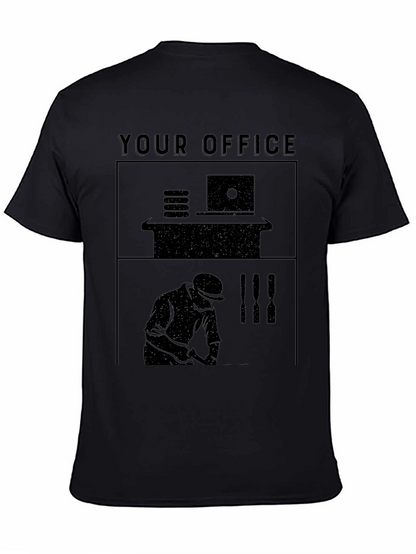 Camiseta Hombre Tu Oficina: Diseño Único para Profesionales